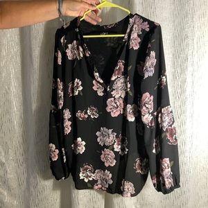 Loft Floral Blouse